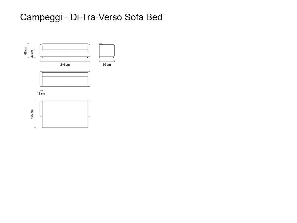 Campeggi Di Tra Verso Sofa Bed