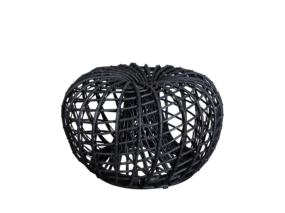 Журнальный столик Cane-line Nest Coffee Table / Footrest Ø 67