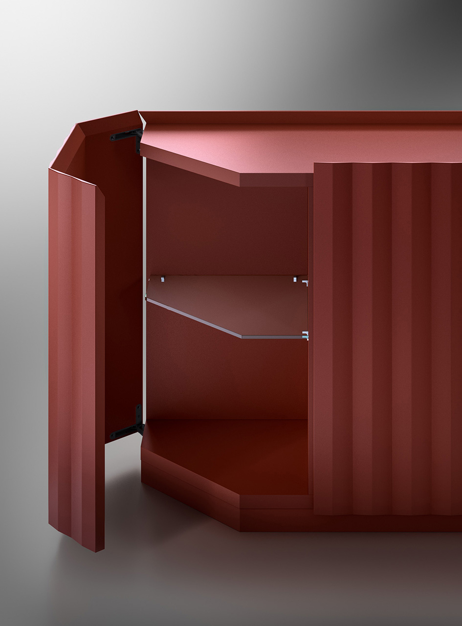 Буфет Capod'opera Capod'opera Hug, L 201 см