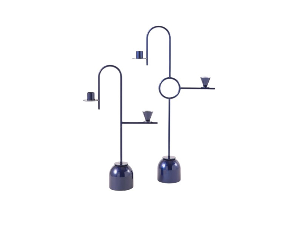Подсвечник Cappellini Blue