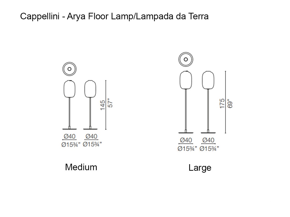 Cappellini Arya Floor Lamp