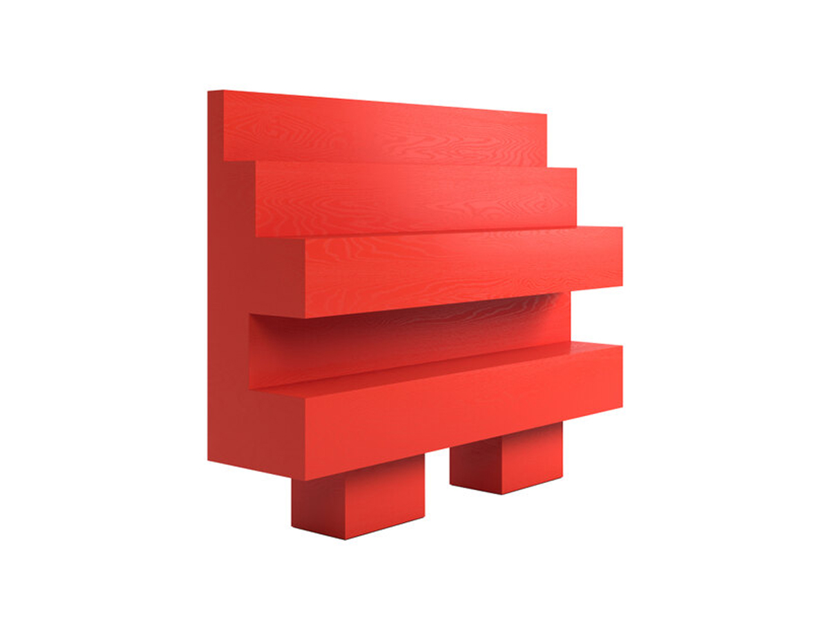 Стеллаж Cappellini Red Bookcase
