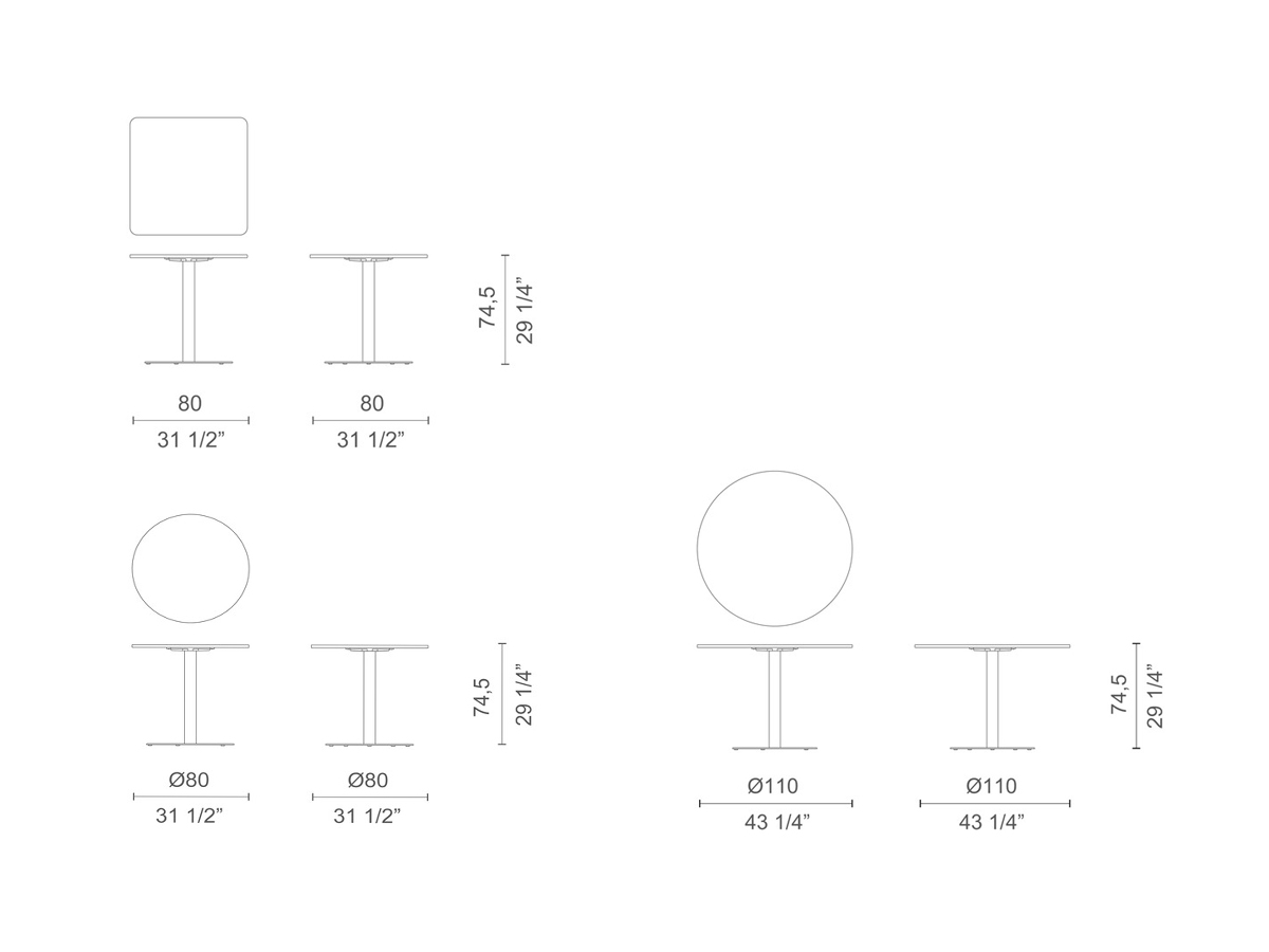 Cappellini Break Lido Outdoor Table