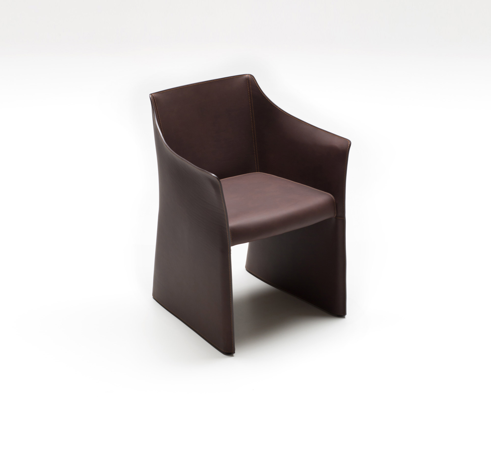Cappellini Cap Chair 2 Leather Armchair