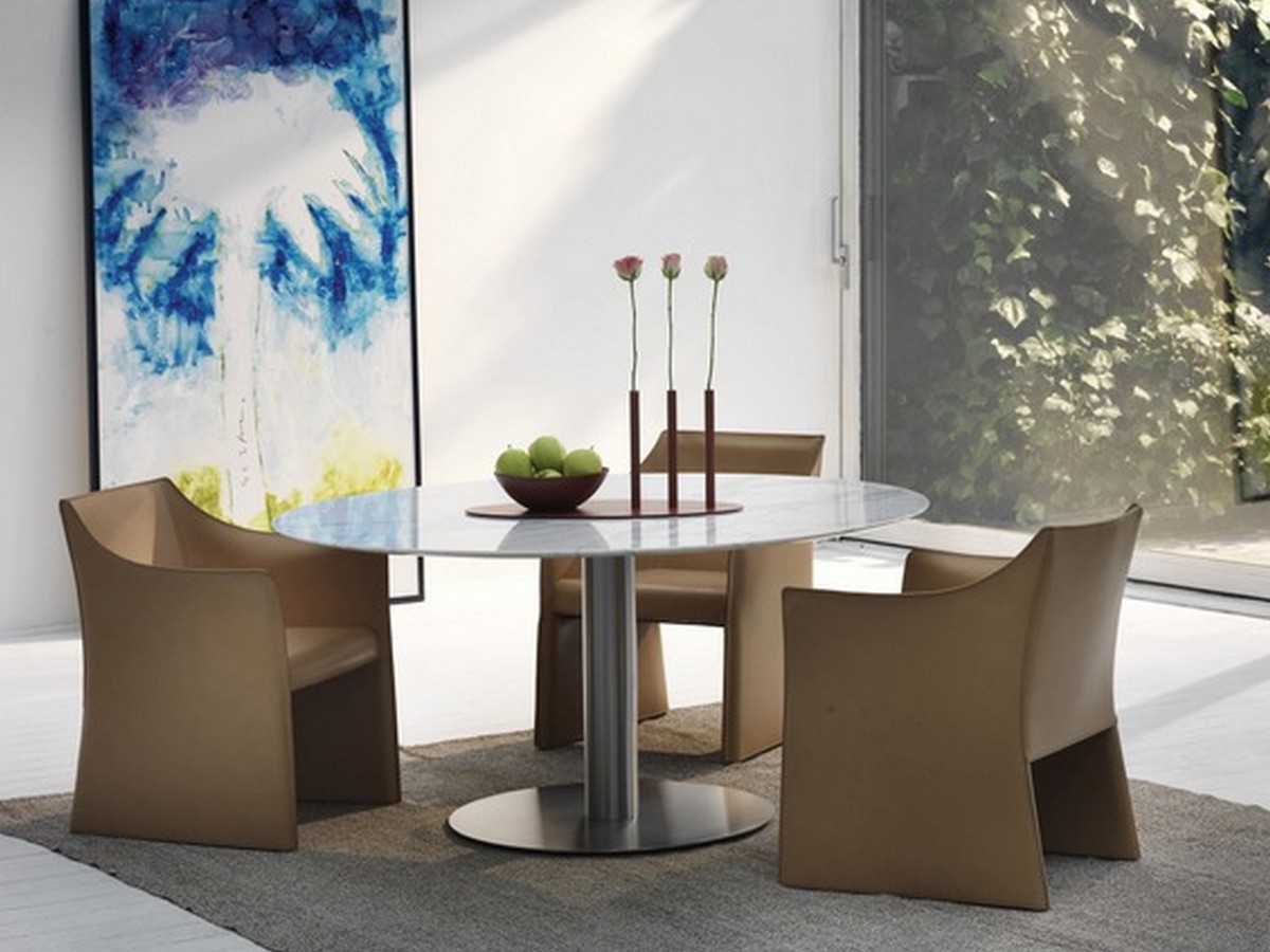 Cappellini Cap Chair 2 Leather Armchair