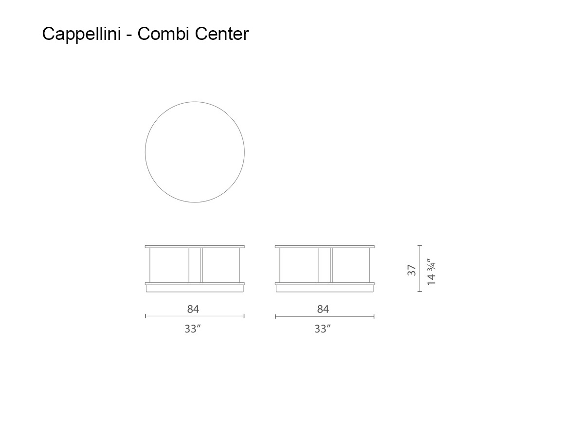 Cappellini Combi Center Coffee Table