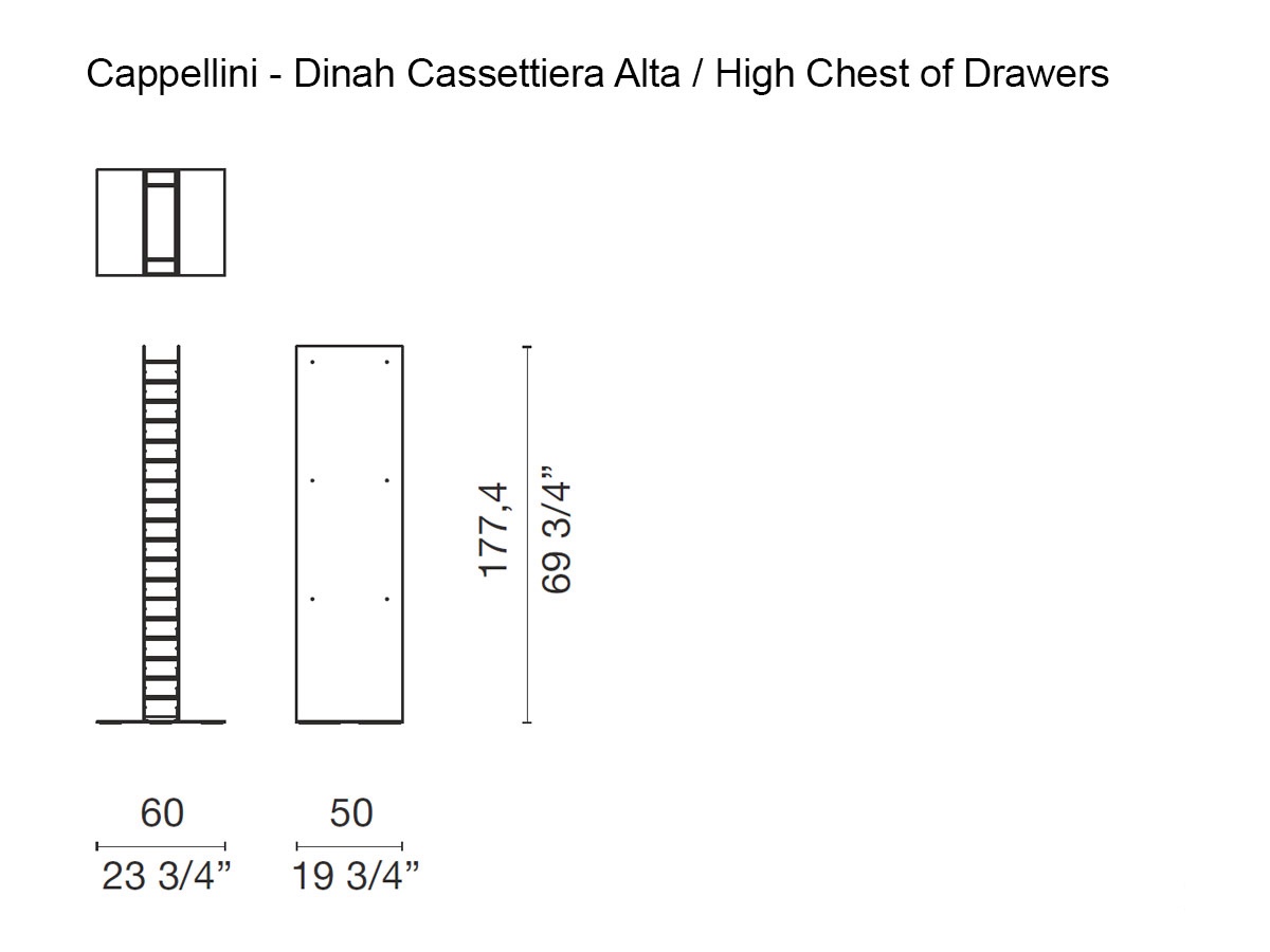 Cappellini Dinah Chest Of Drawers