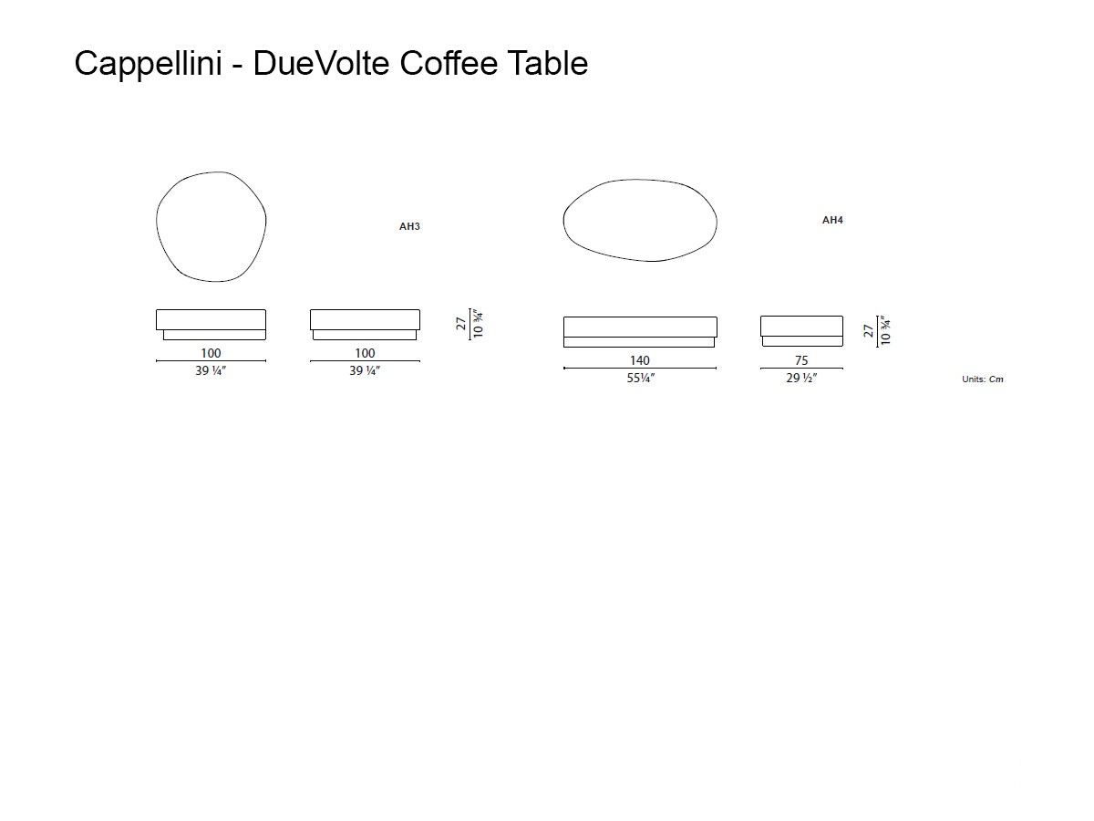 Cappellini Duevolte Low Table