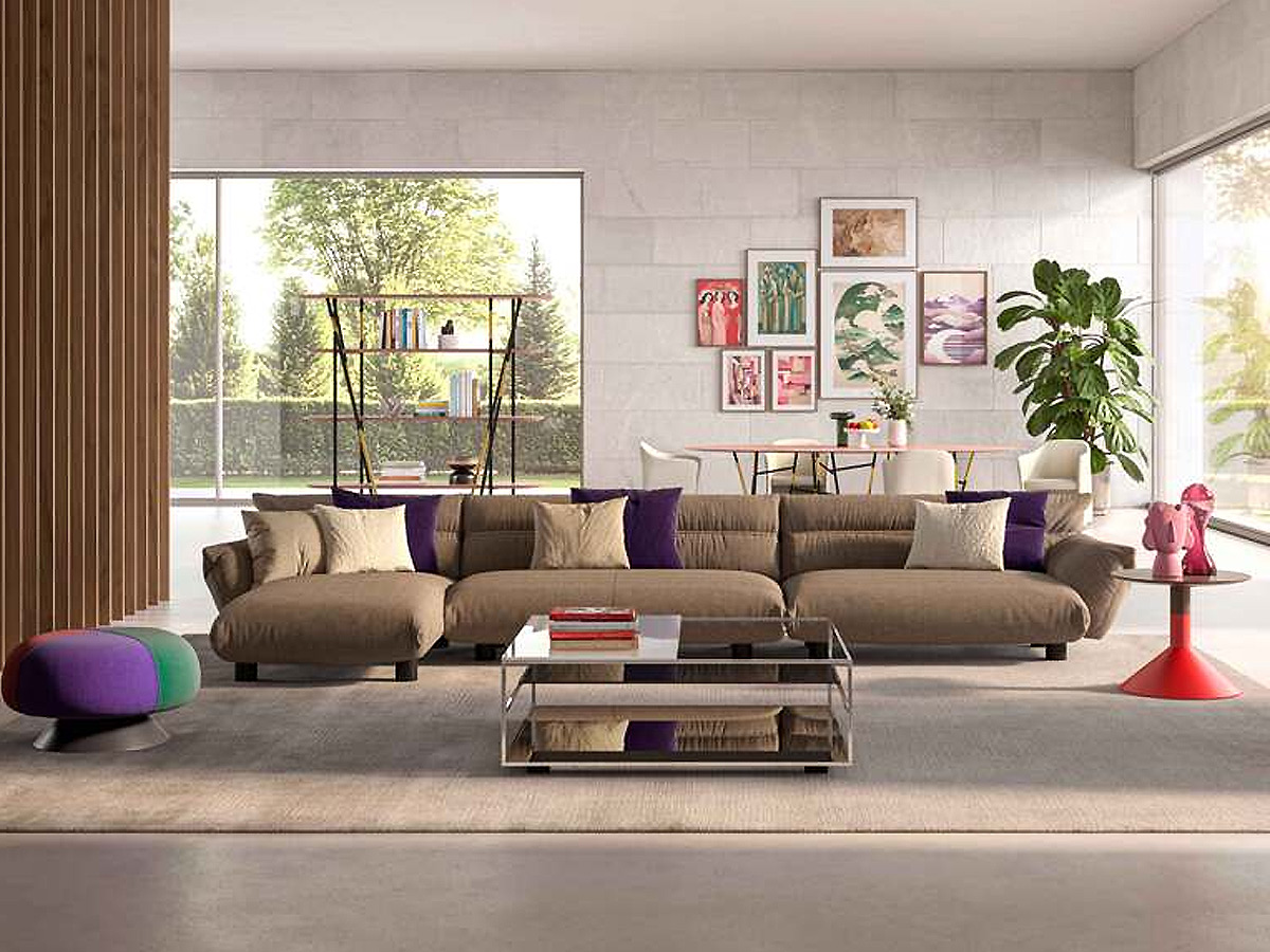 Журнальный столик Cappellini Floe, L 90 см