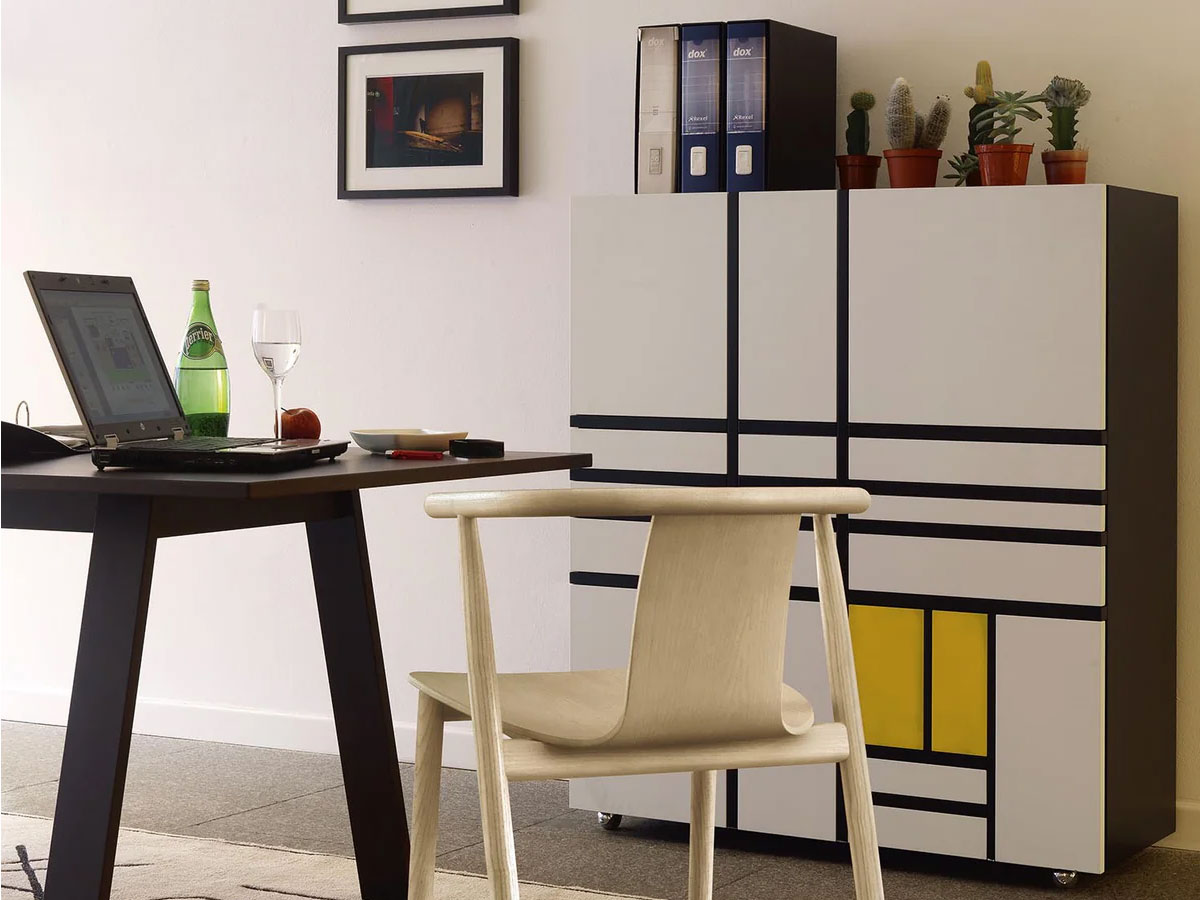 Cappellini Homage To Mondrian Sideboard