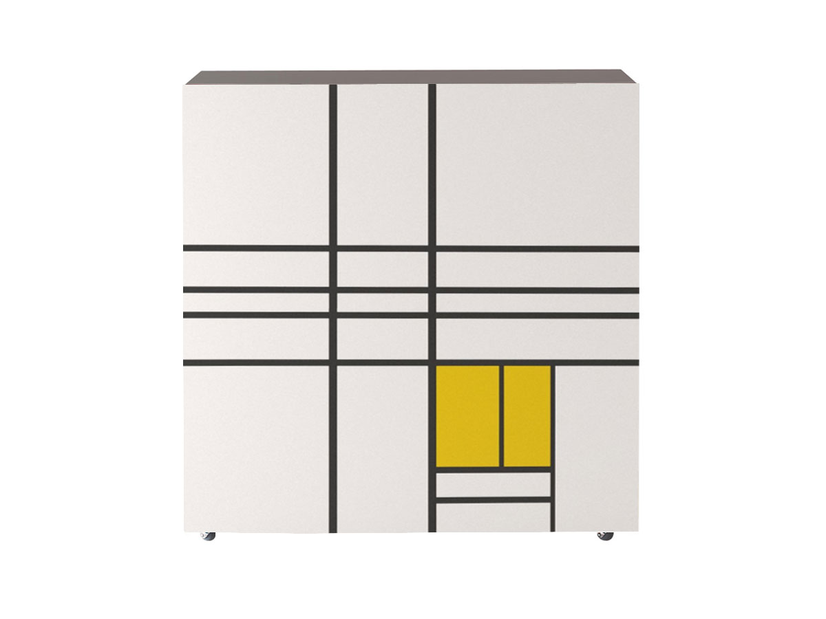 Cappellini Homage To Mondrian Sideboard