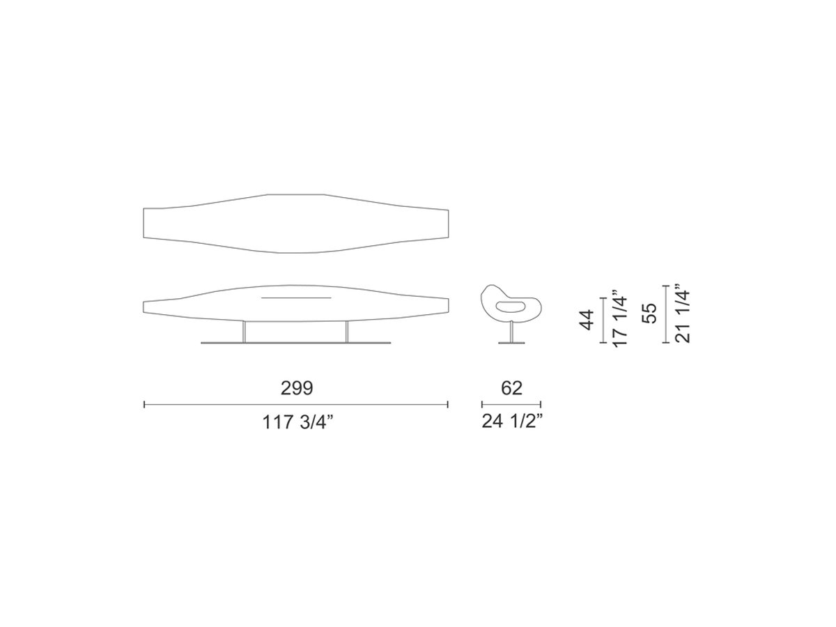 Cappellini Inout Lido Outdoor Sofa