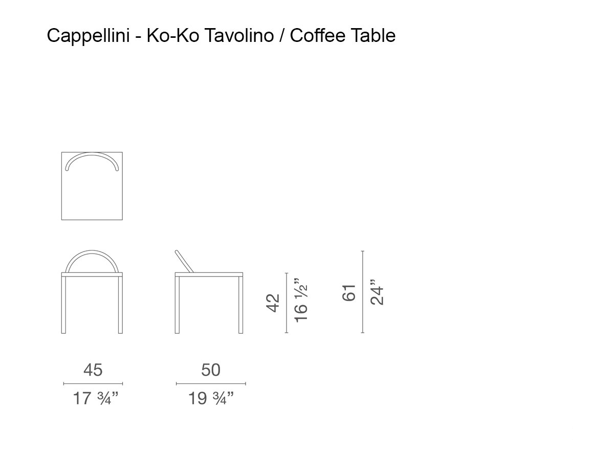 Cappellini Ko Ko Coffee Table