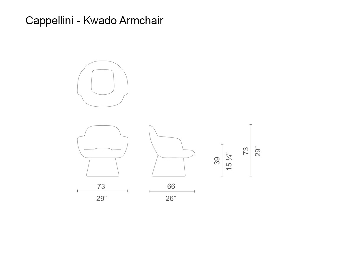 Cappellini Kwado Armchair