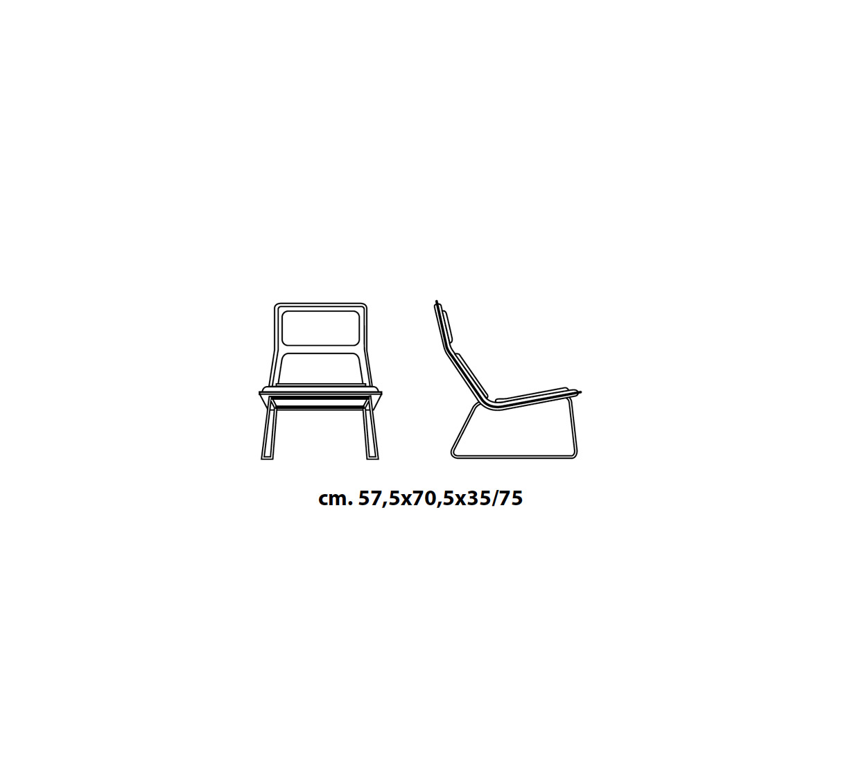 Cappellini Low Pad Armchair