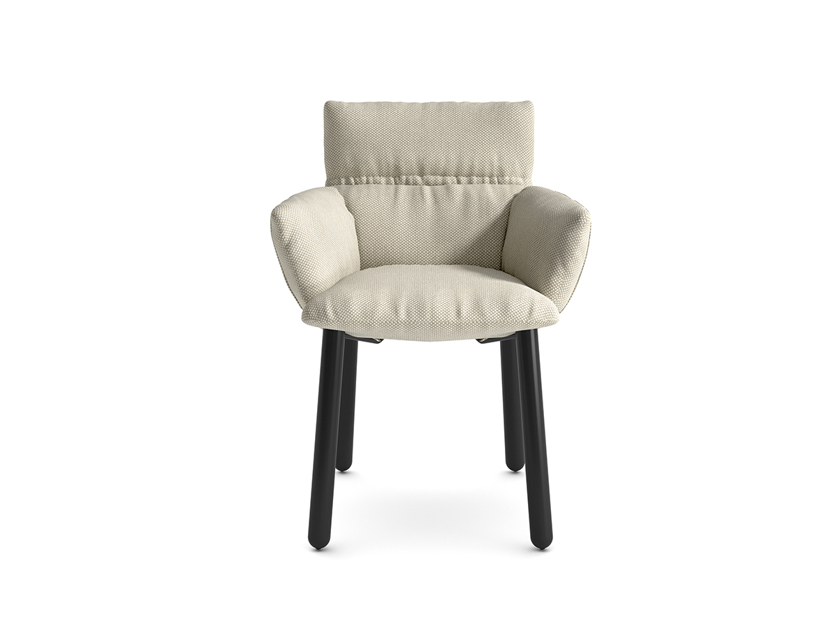 Cappellini Ludina Chair Wooden Legs