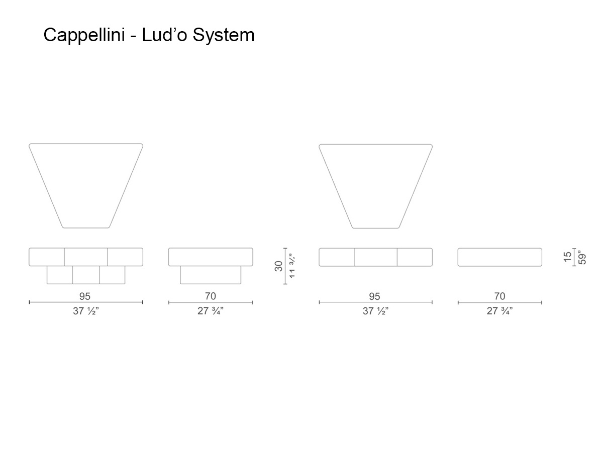 Cappellini Ludo System Coffee Table