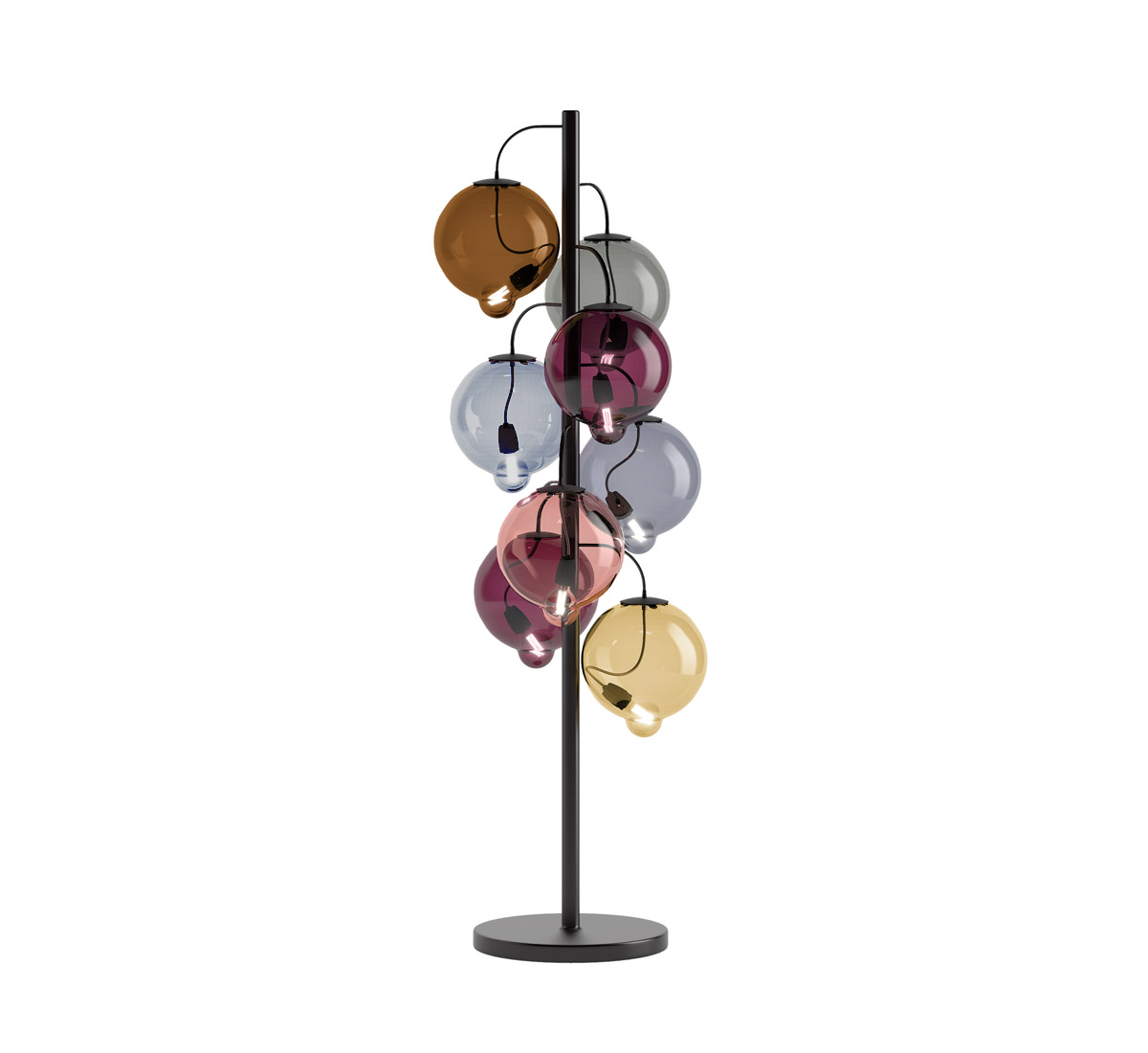 Cappellini Meltdown Floor Lamp 8 Shades