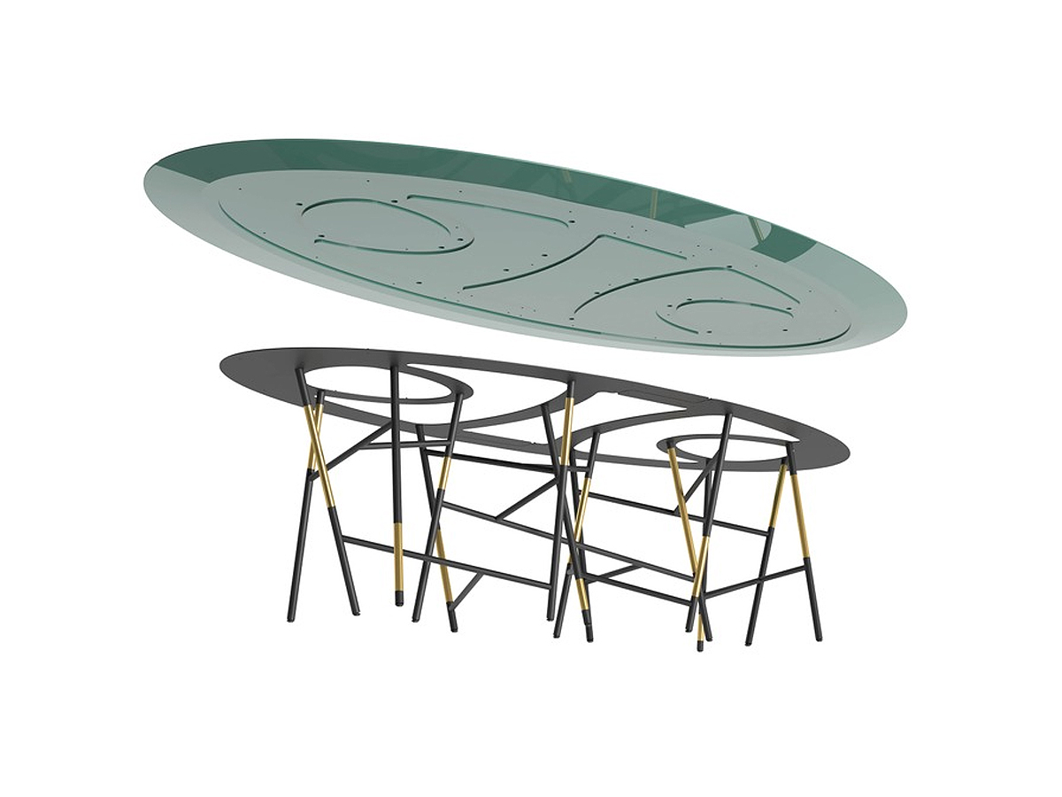 Cappellini Millepiedi Table
