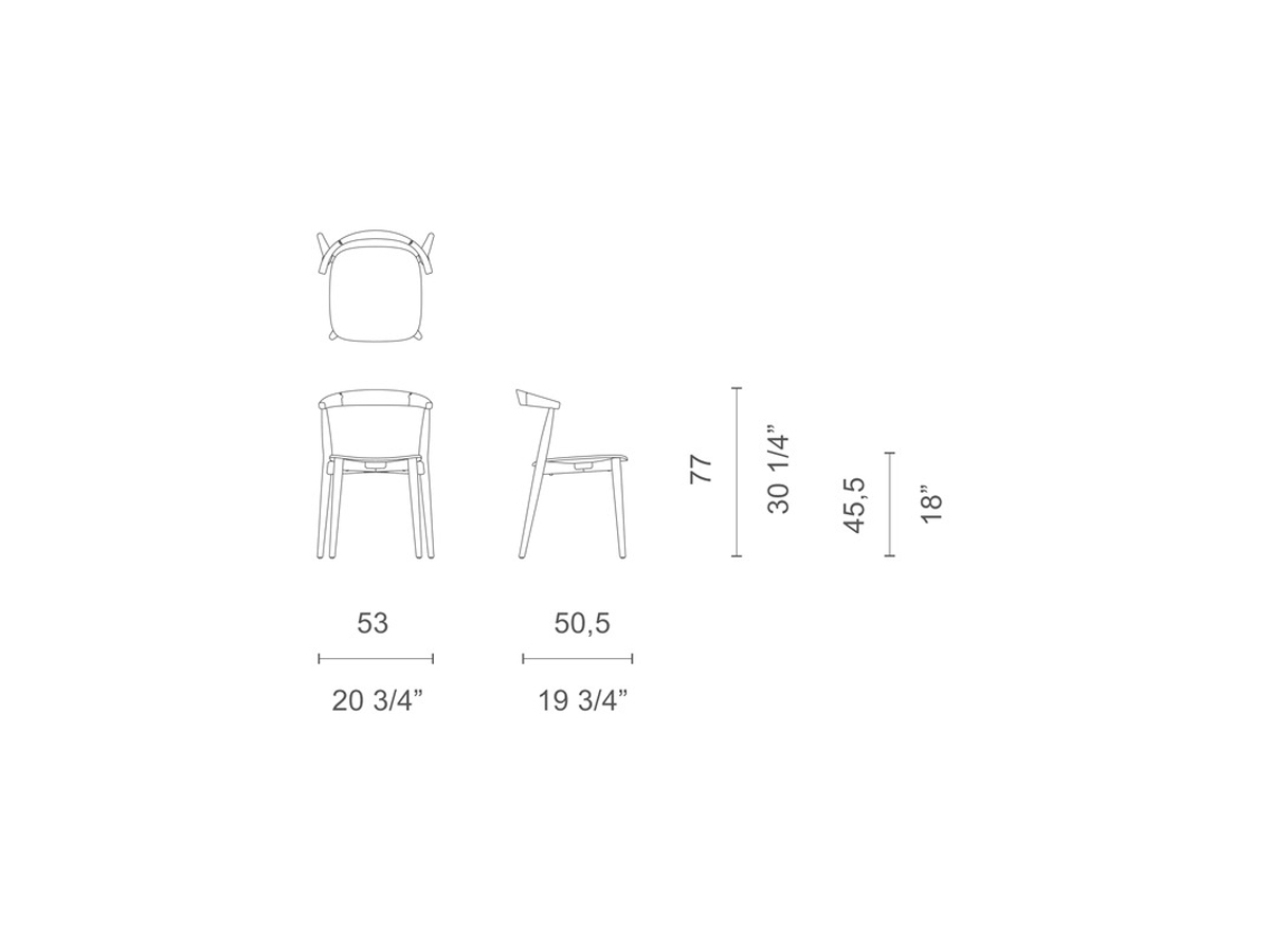 Cappellini Newood Light Lido Outdoor Chair
