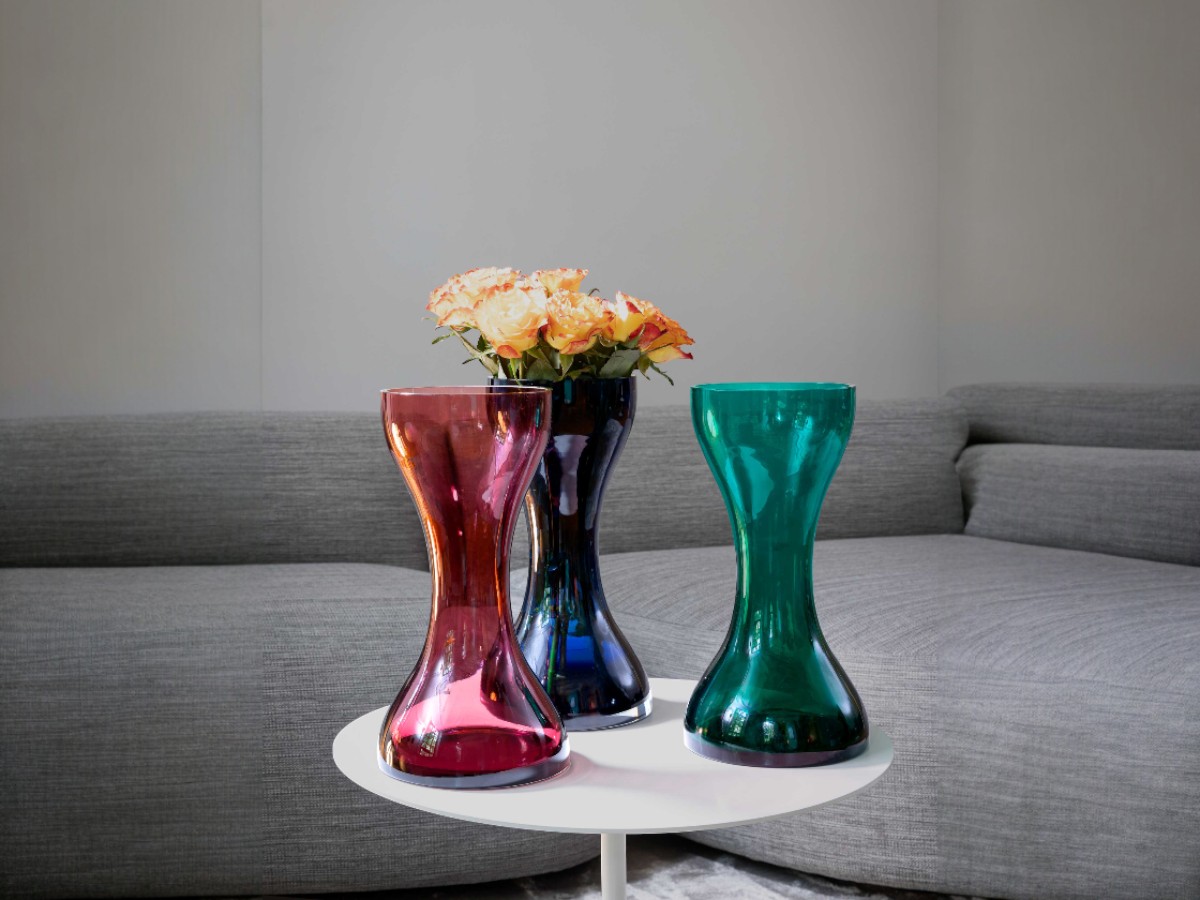 Cappellini Glass Newson Vase