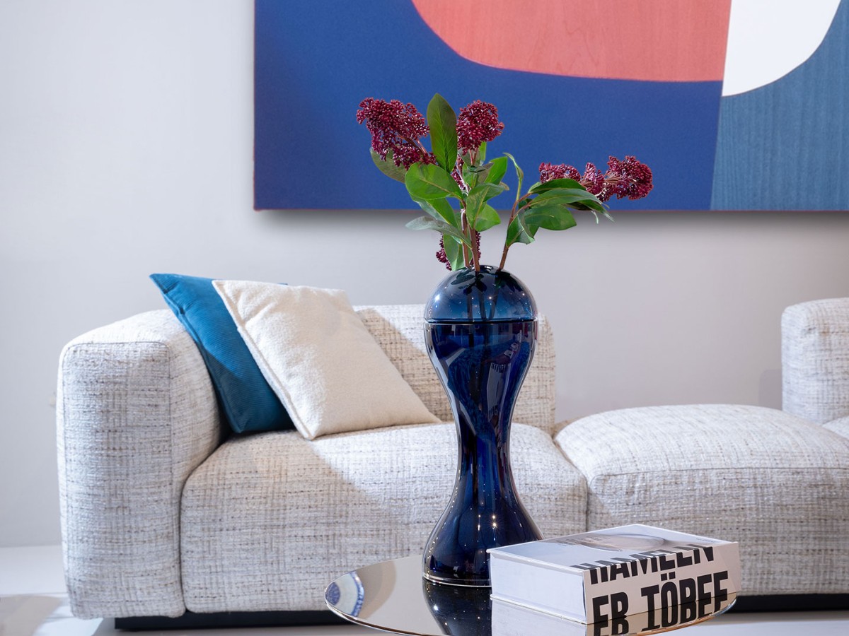 Cappellini Glass Newson Vase