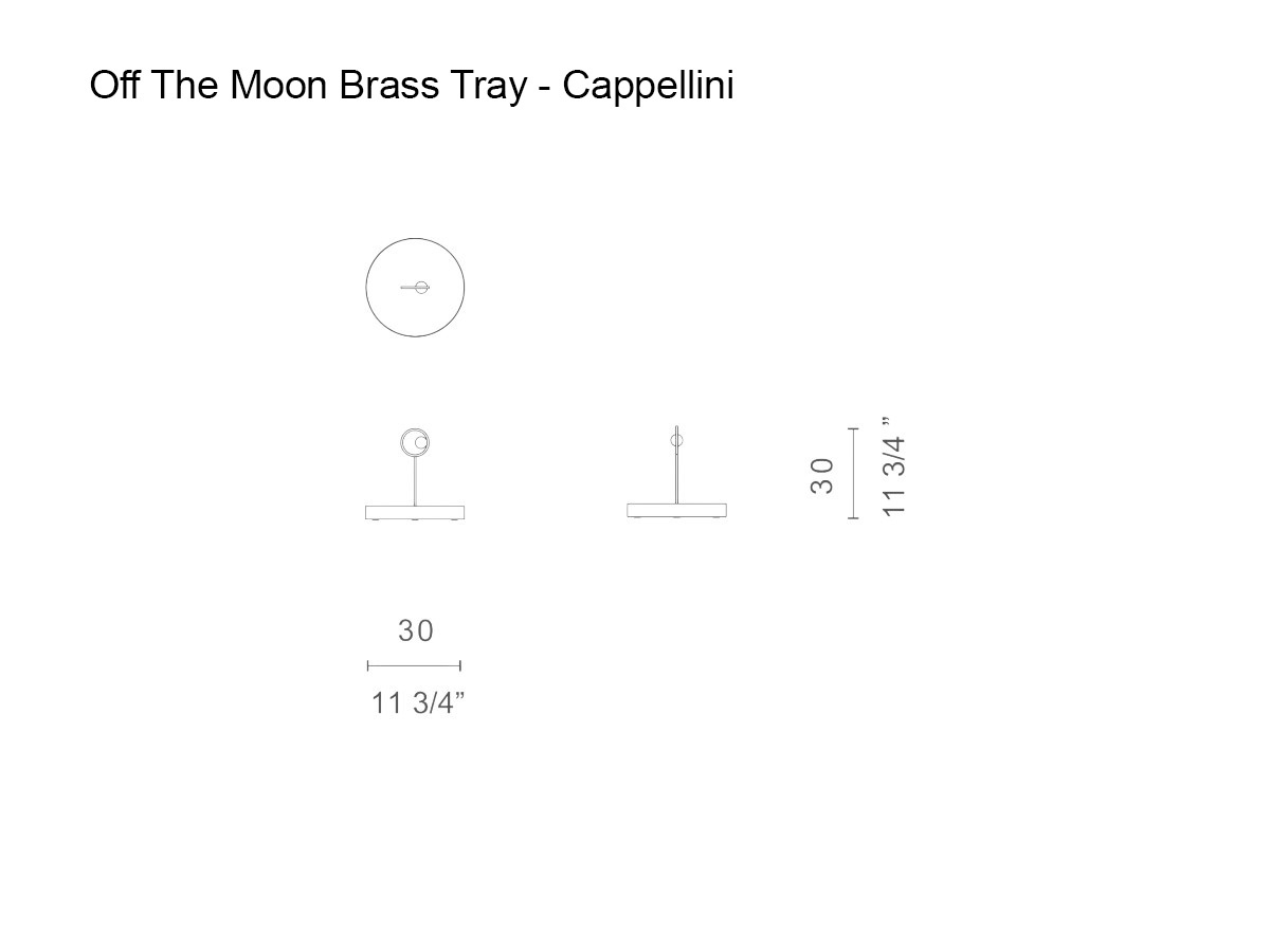 Cappellini Off The Moon Tray