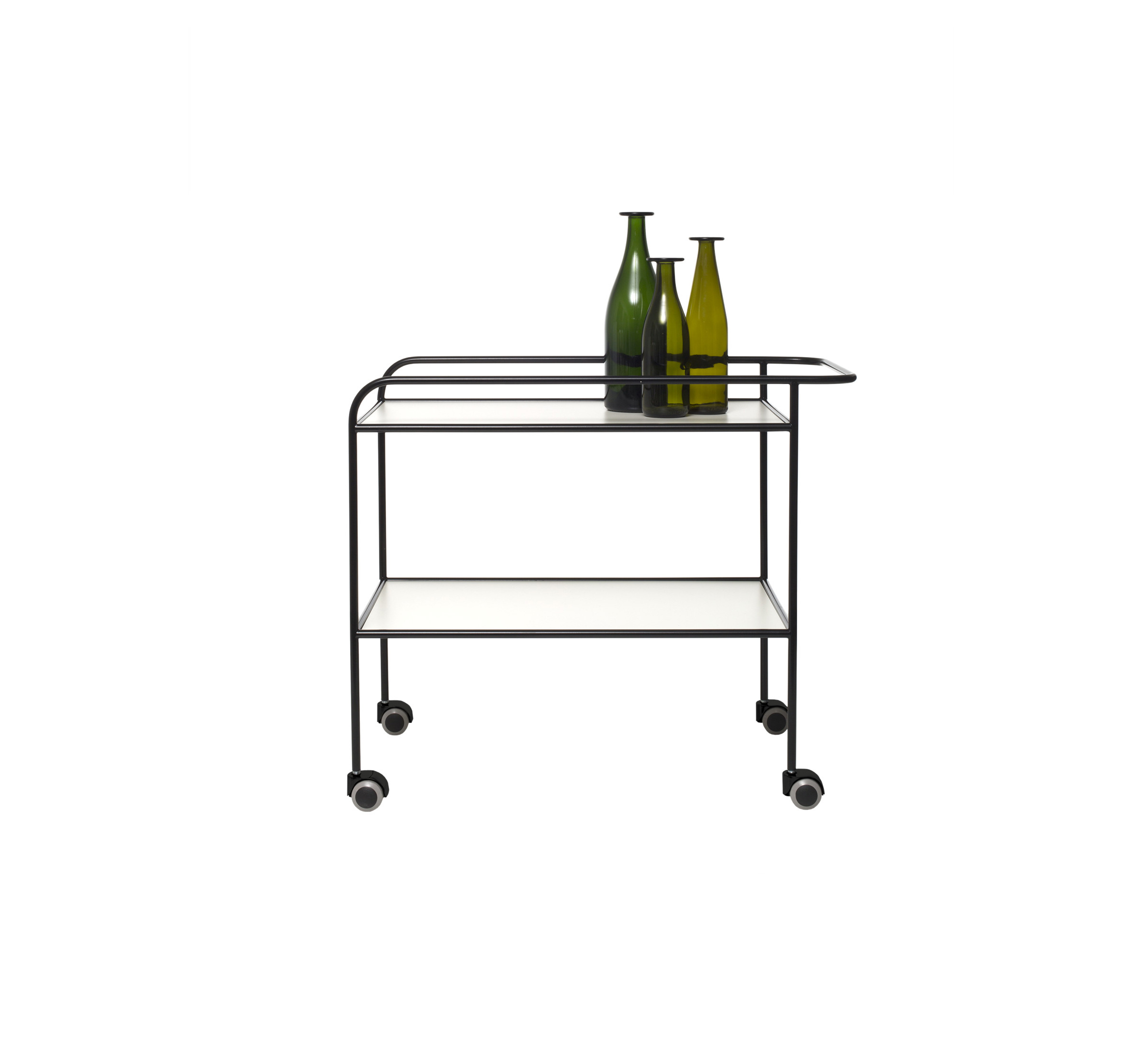 Cappellini Steel Pipe Drinktrolley Bar Cart