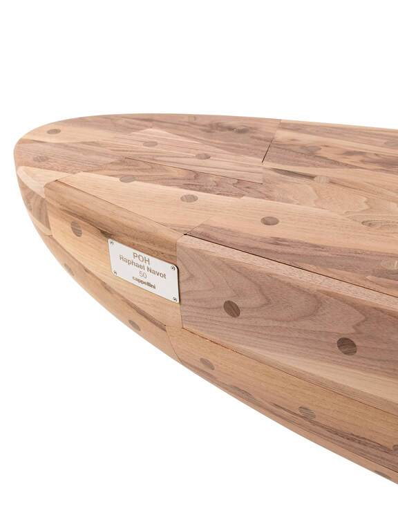 Cappellini Poh Bench In Solid Wood