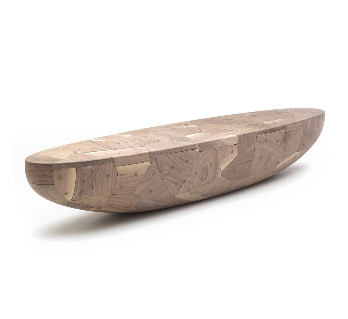 Cappellini Poh Bench In Solid Wood
