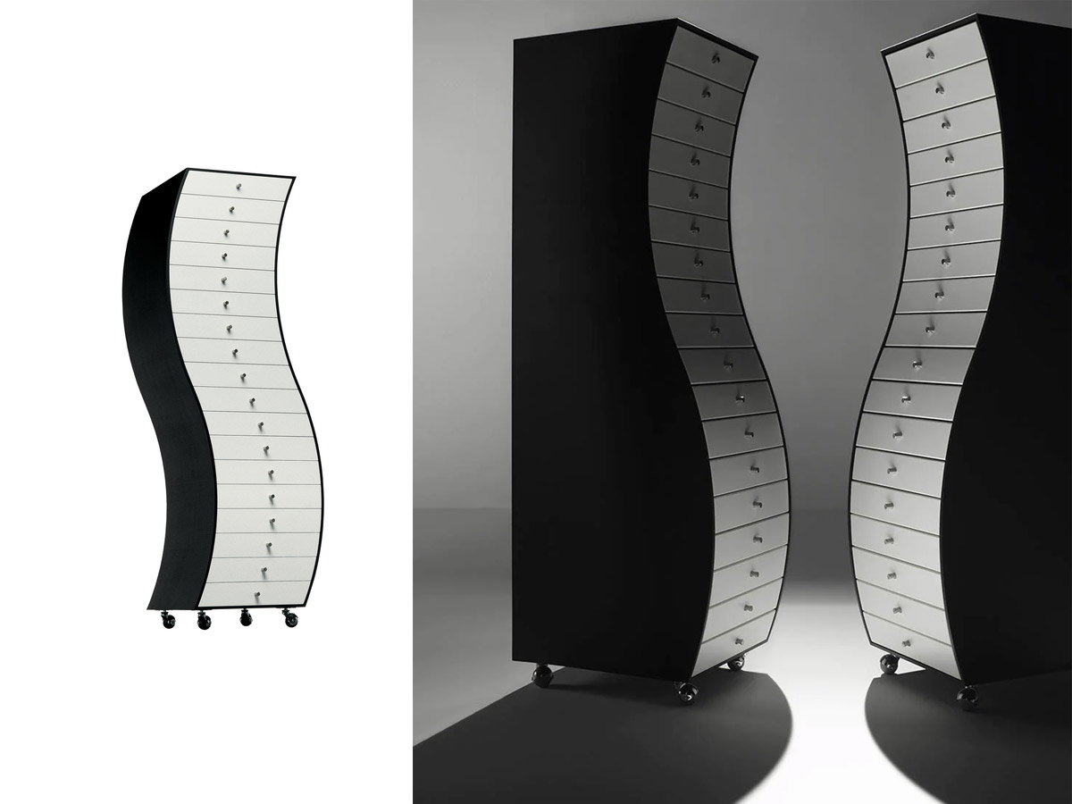 Cappellini Progetti Compiuti Side 1 Chest Of Drawers