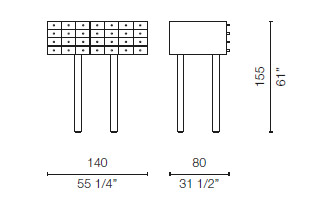 Cappellini Progetti Compiuti Solaris Chest Of Drawers