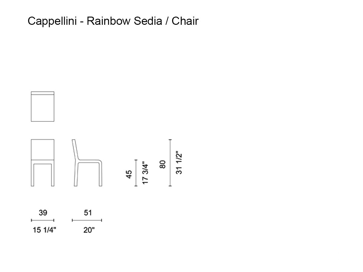 Cappellini Rainbow Chair
