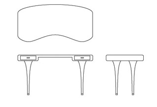 Cappellini Riga Desk