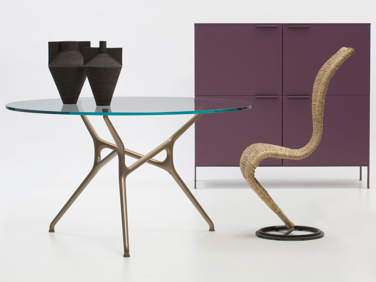 Cappellini S Chair 603 Woven Marsh Straw