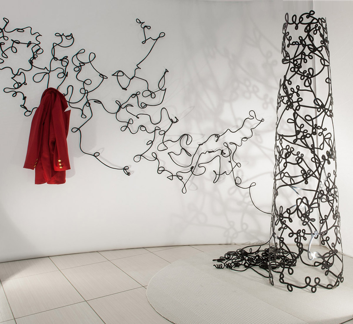 Cappellini Tuta Coat Hanger In Metal