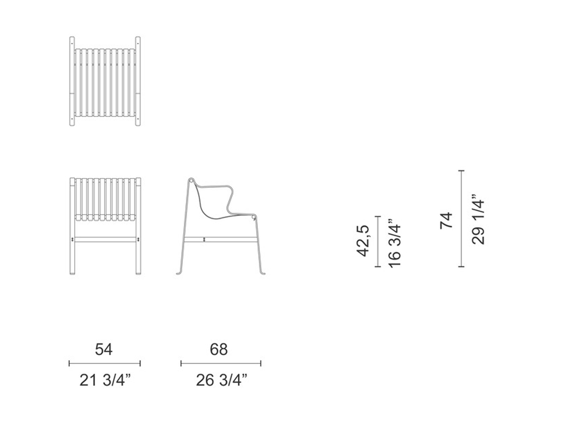 Cappellini Vendicari Outdoor Chair