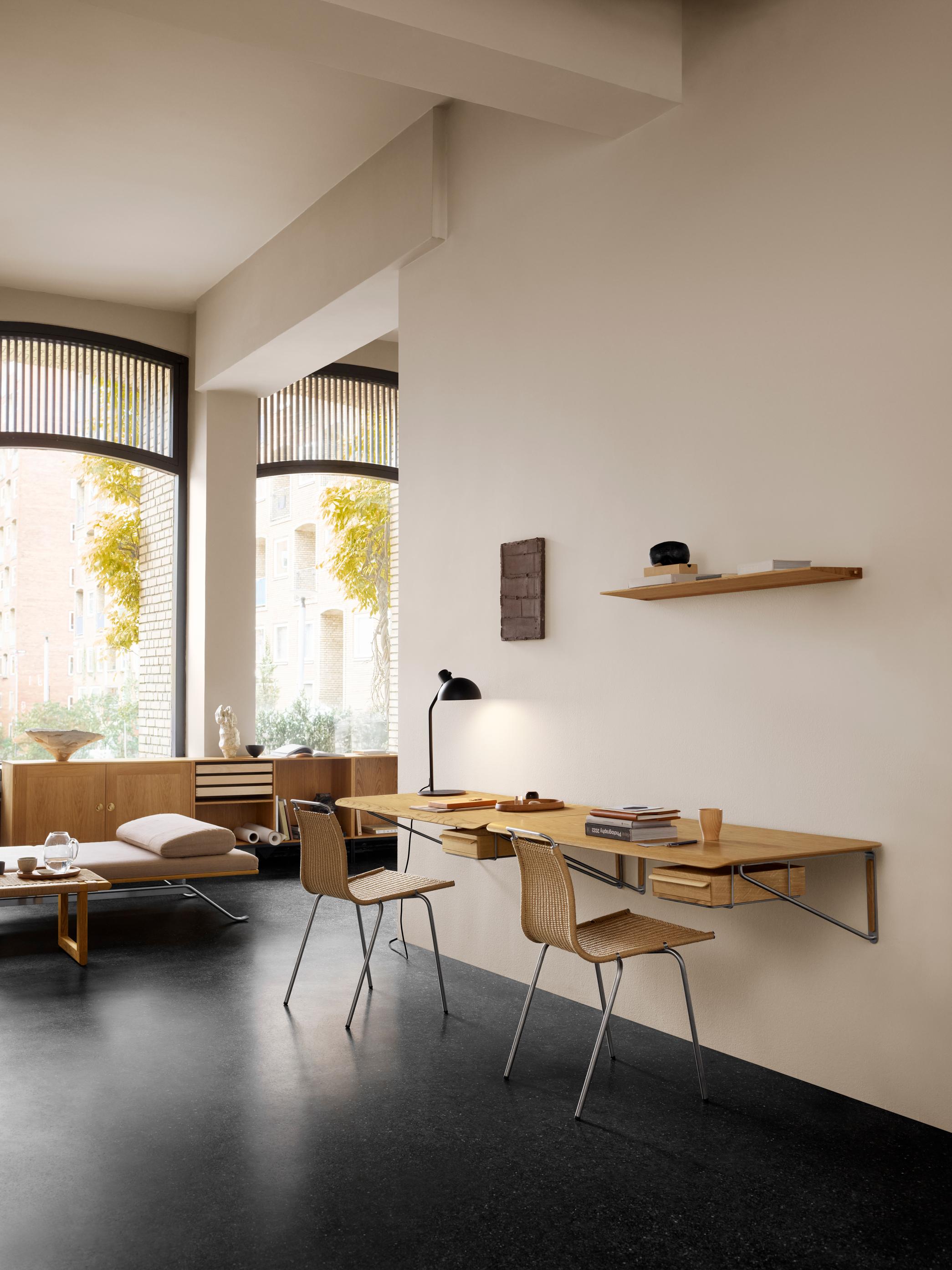 Carl Hansen Son Ab019 Wall Desk With Drawer