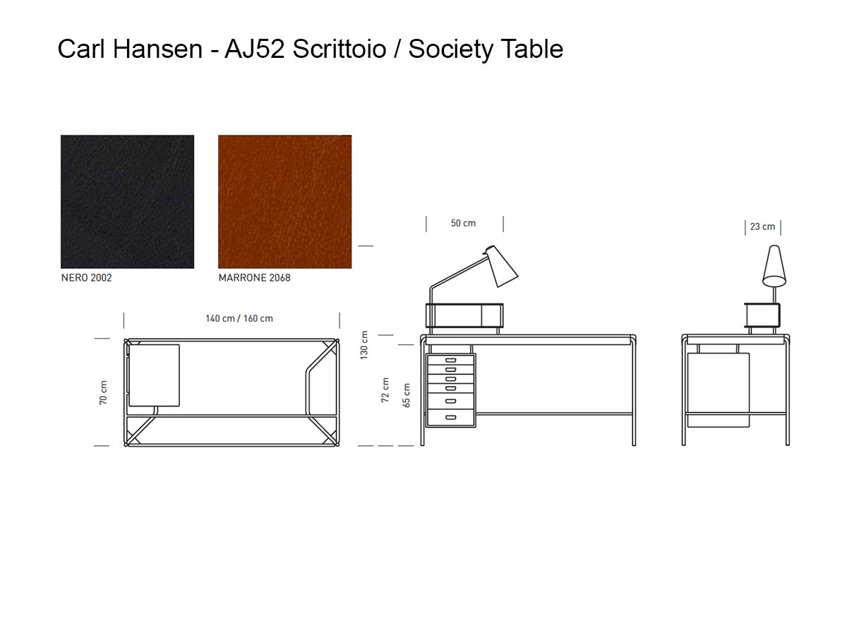 Carl Hansen Son Aj52 Society Table