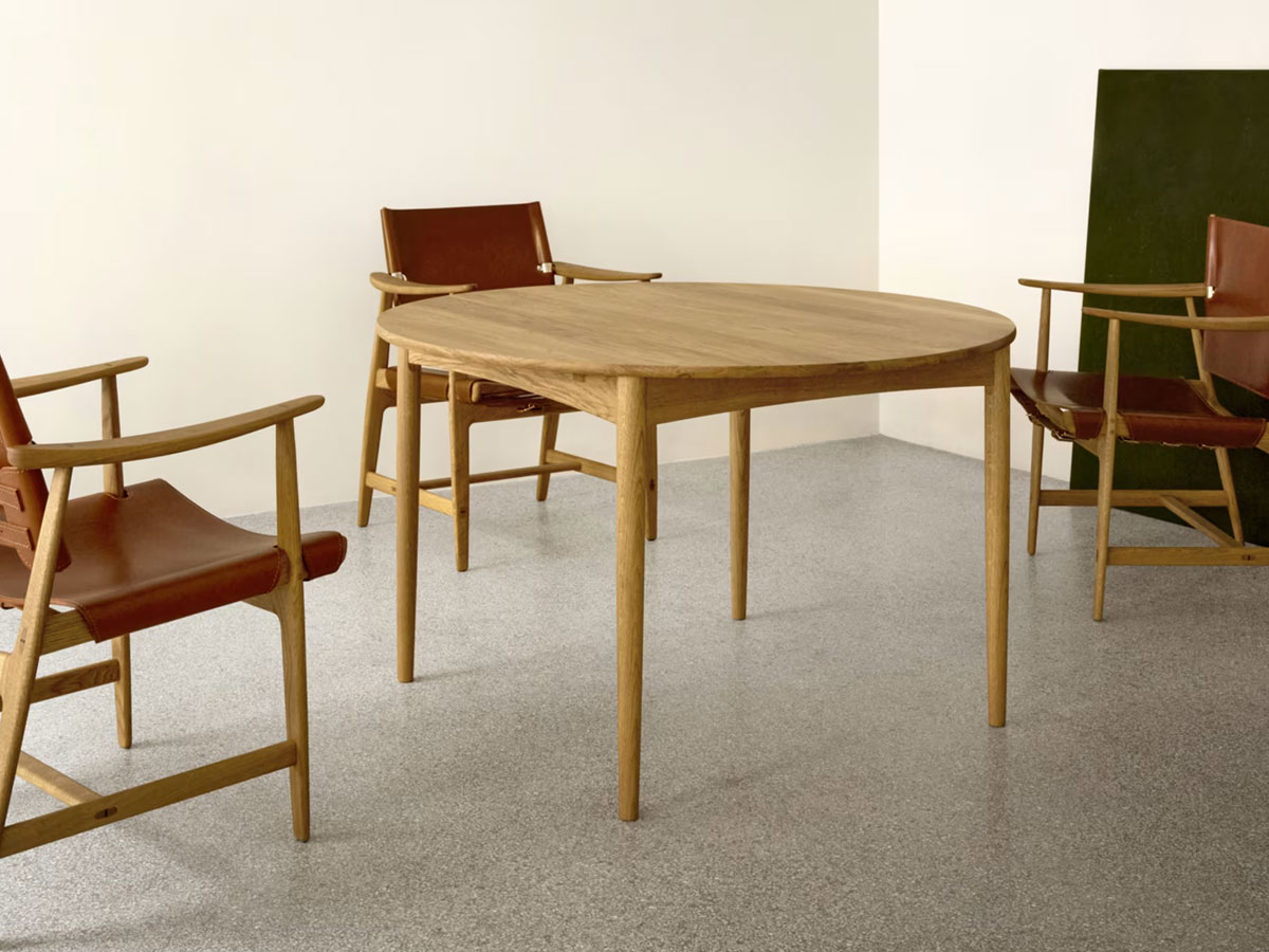 Carl Hansen Son Bm0121 Extendable Table With 1 Extension