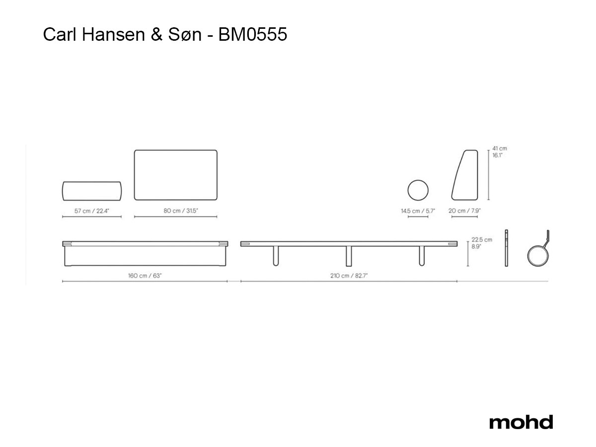 Carl Hansen Son Bm0555 Bed