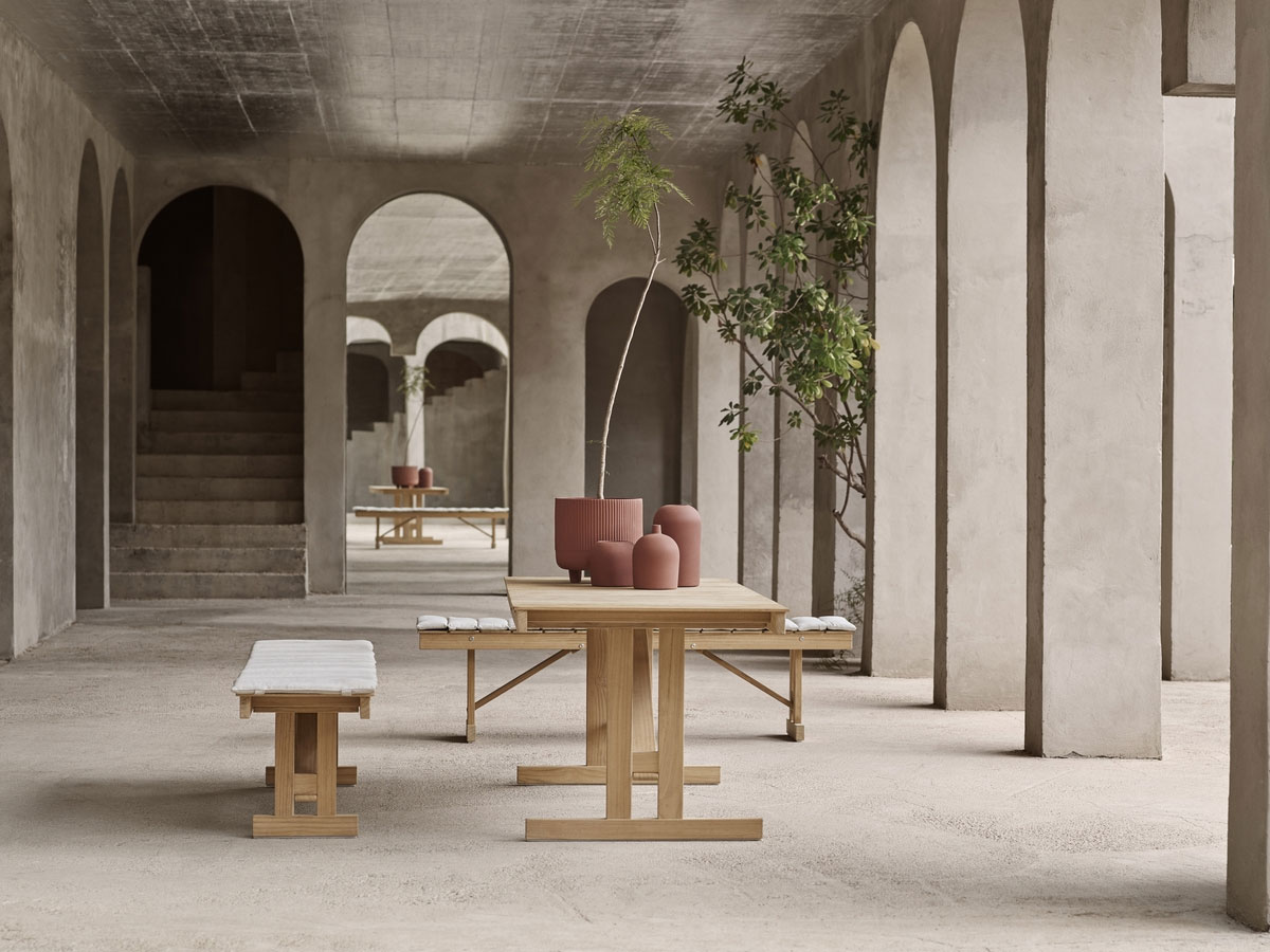 Carl Hansen Son Bm1771 Foldable Outdoor Table
