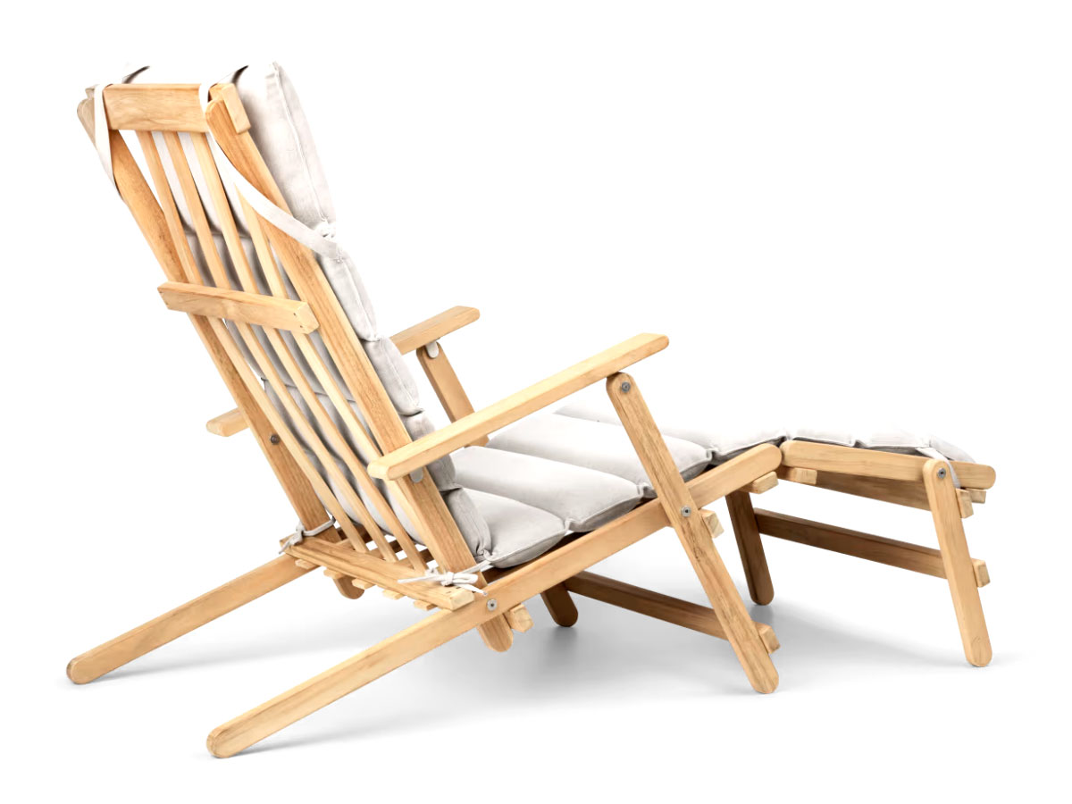 Carl Hansen Son Bm5565 Sunbed With Cushion Deck Chair Series