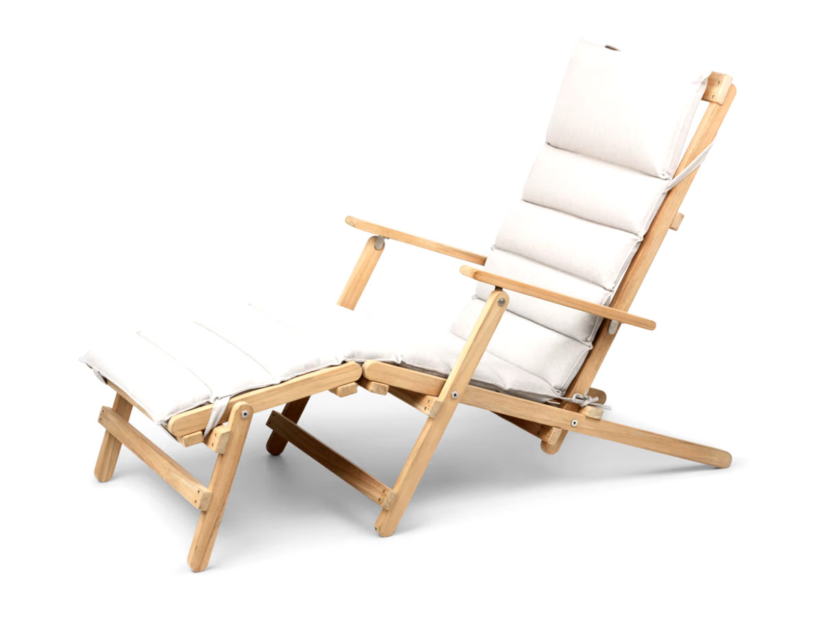 Carl Hansen Son Bm5565 Sunbed With Cushion Deck Chair Series