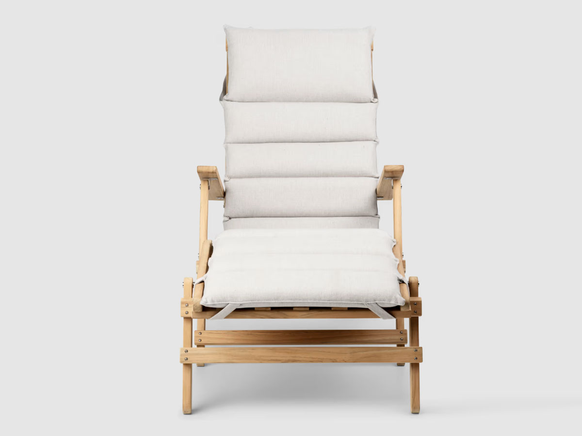 Carl Hansen Son Bm5565 Sunbed With Cushion Deck Chair Series