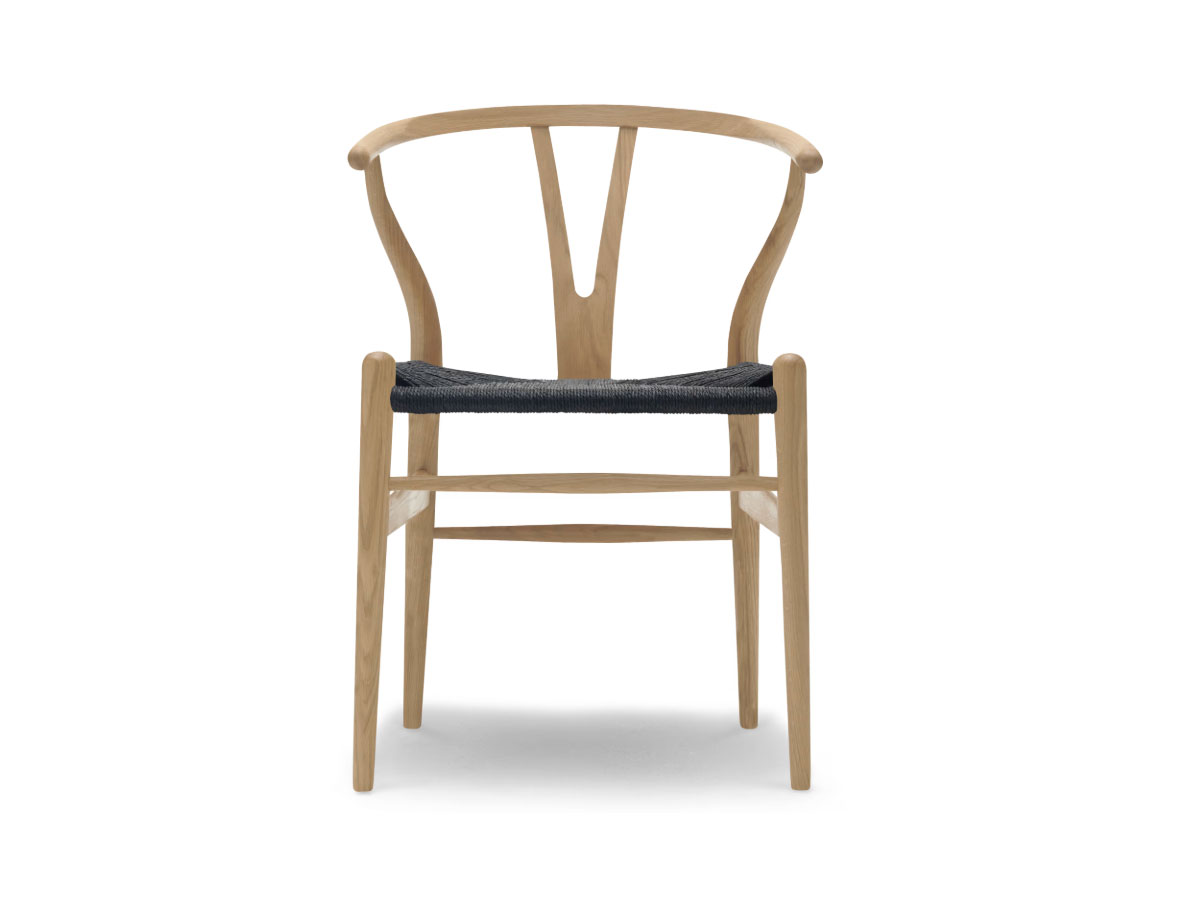 Carl Hansen Son Ch24 Wishbone Chair Black Cord