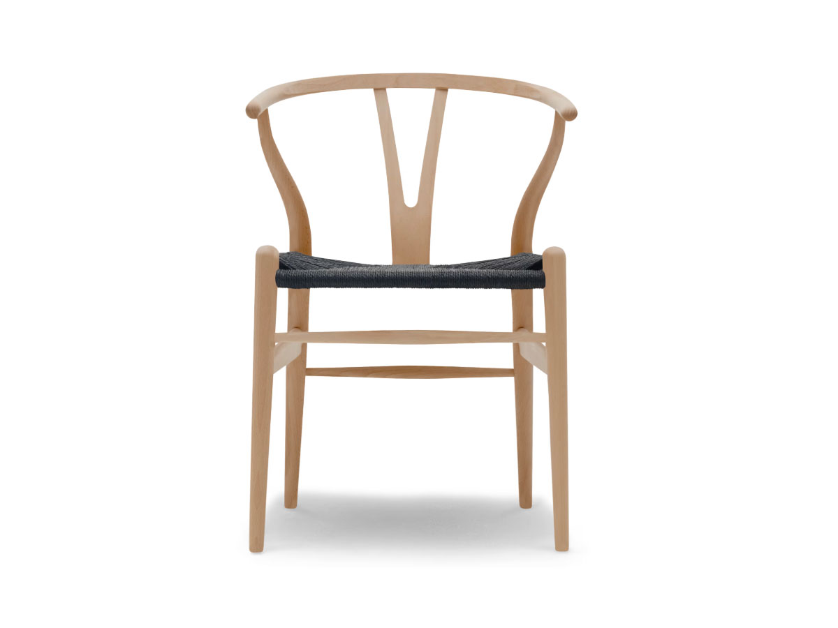 Carl Hansen Son Ch24 Wishbone Chair Black Cord
