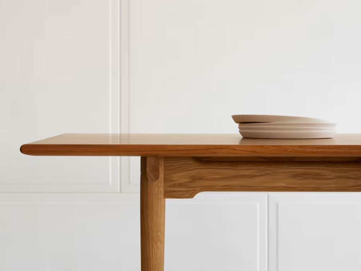 Carl Hansen Son Ch327 Dining Table 248x95 Cm Oil Teak Oak