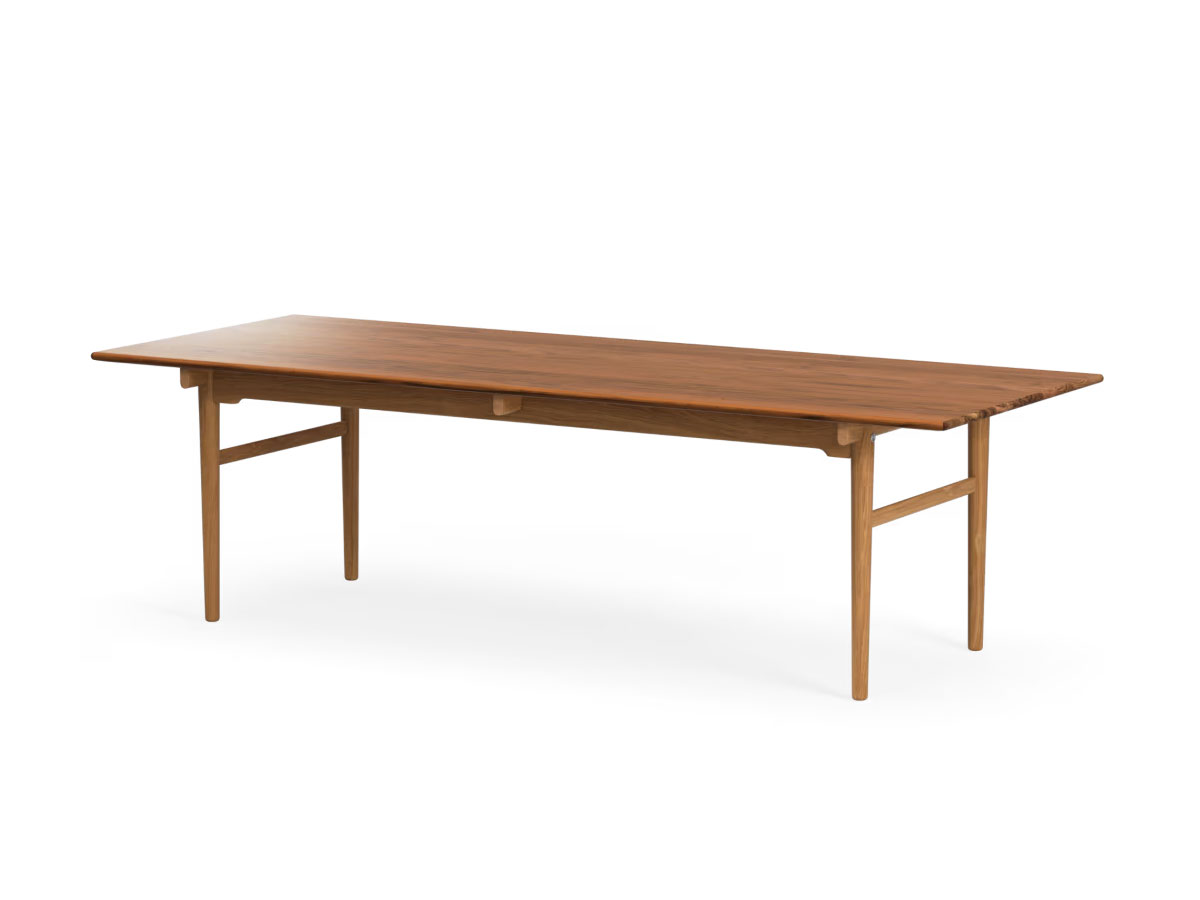 Carl Hansen Son Ch327 Dining Table 248x95 Cm Oil Teak Oak