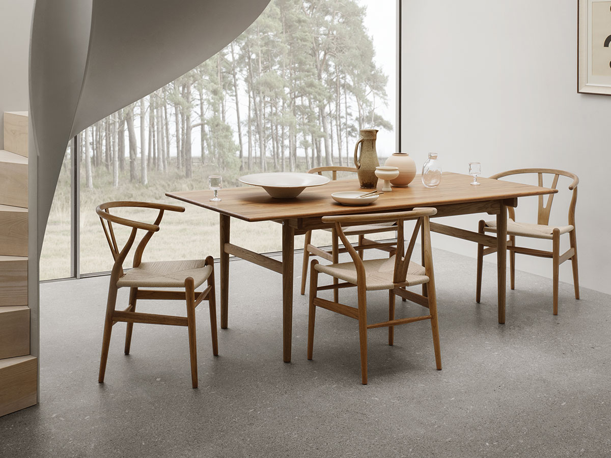 Carl Hansen Son Ch327 Dining Table Extendable